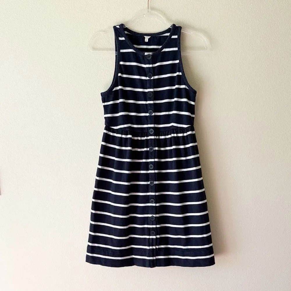 J Crew Nautical Striped A Line Dress